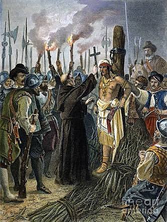 Ejecución de Atahualpa