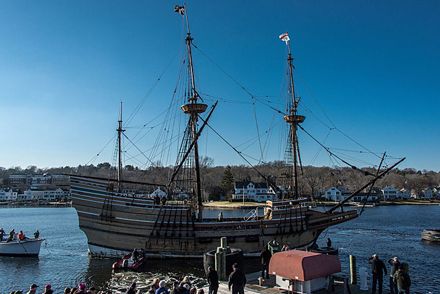 The Mayflower Arrives