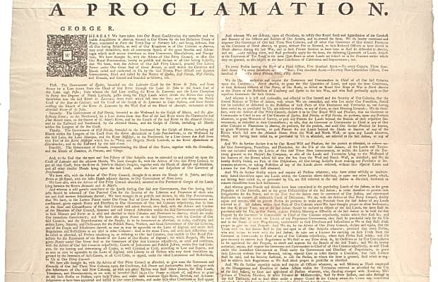 Proclamation of 1763