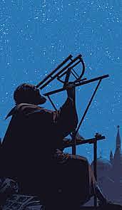 Galileo sees moons of jupiter through telescope