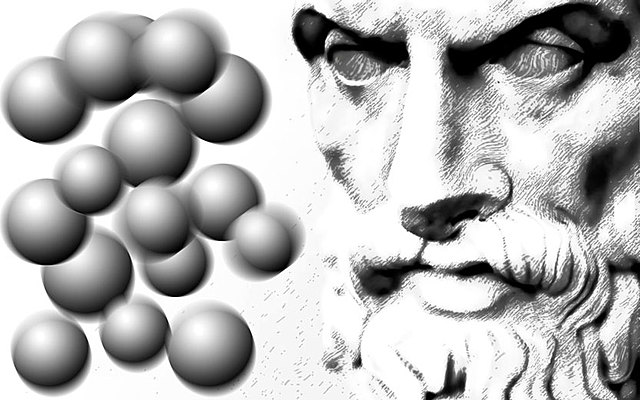 Teoría atomista, Demócrito