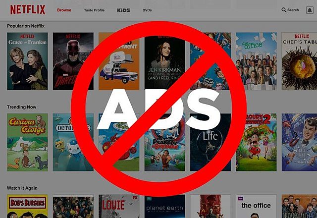 Netflix decide no publicar anuncios