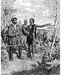 Jacques Cartier Misunderstanding the word village as the name of the land: Canada