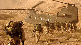 Timeline: Afghanistan krigen