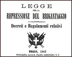 Il Brigantaggio