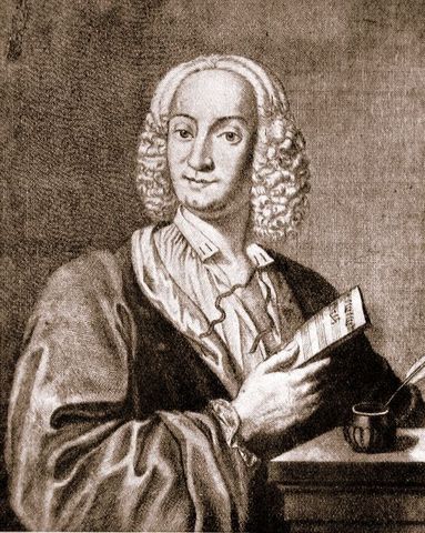Vivaldi began studying...