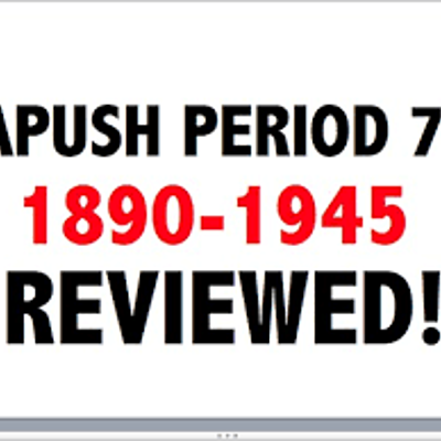 Timeline: Period 7 (Part 4)