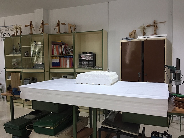 INICIO MONTAJE MAQUETA