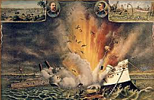 Explosion of The USS Maine