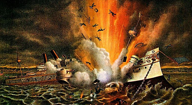 Explosion of the USS Maine