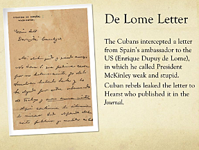 Publication of De Lome Letter
