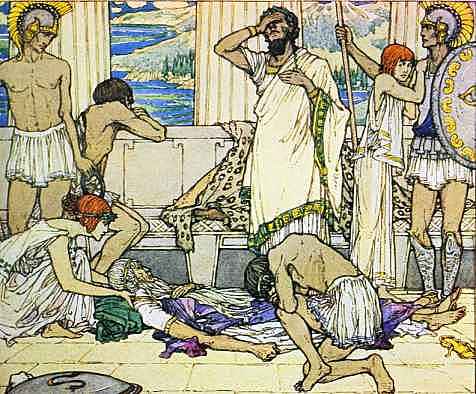 The first Olympic game