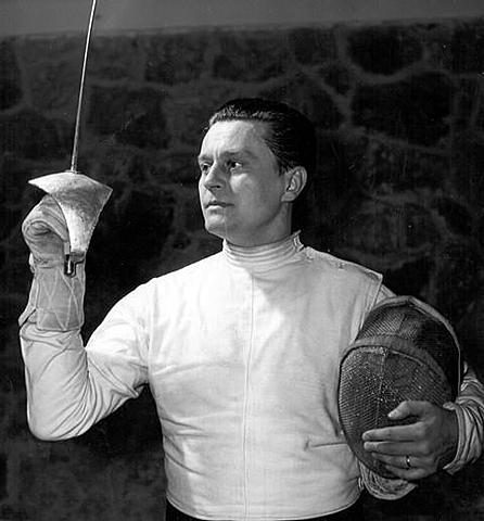 Aladar Gerevich. Fencing