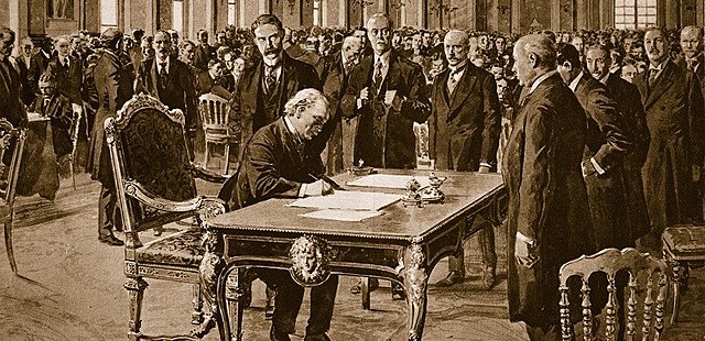 Treaty of Versailles is signed (P)