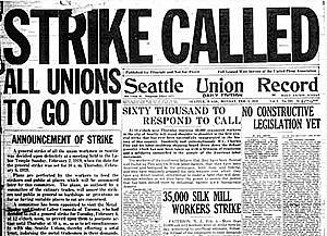 Politics 1920 (2)- Seattle Strike