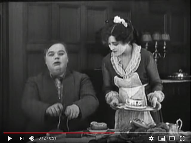 1917 - Roscoe "Fatty" Arbuckle The Rough House