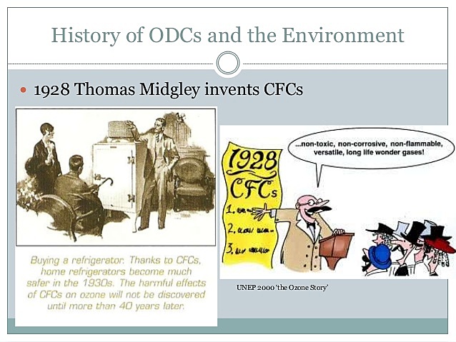 CFCs invented "wonder gas."