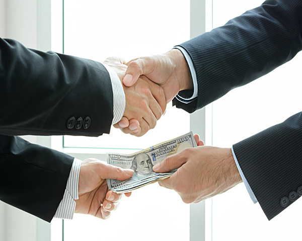 A bribe for stopping the production