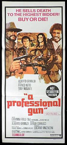 1968 A Professional Gun homage Django Unchained
