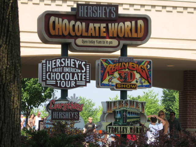 Hace cuatro años que fui a Hershey,PA