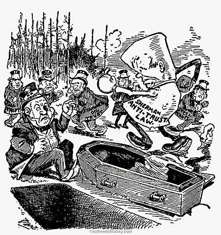 Sherman Antitrust Act is passed