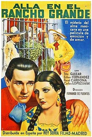 Filme "Allá en el rancho grande"