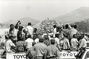 Namibia gains independence