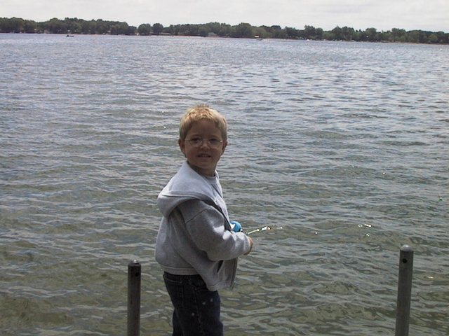 Hace nueve años empecé a pescar por la primera vez.