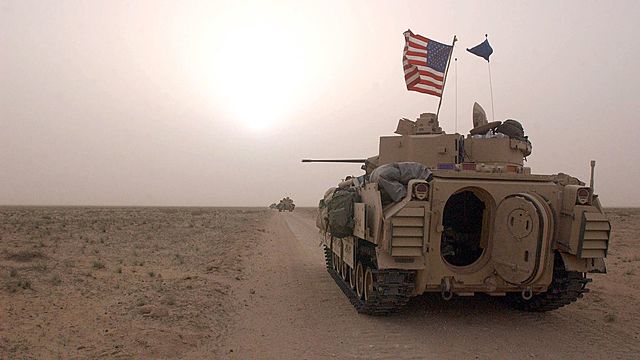 US invades Iraq