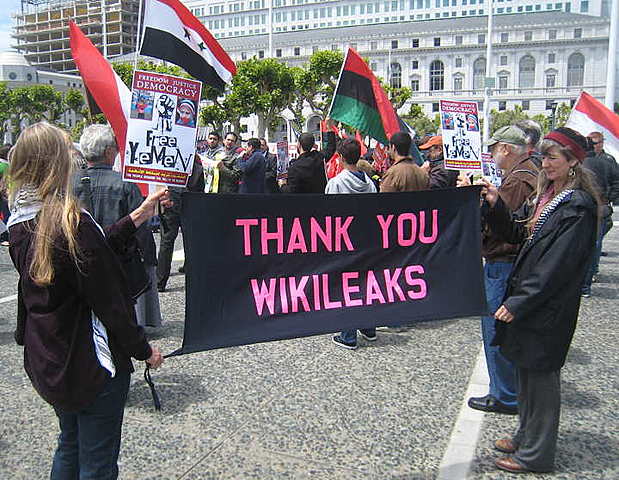Wikileaks, “Arab Spring” democracy
