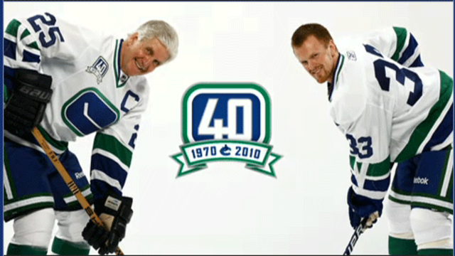 Canucks celebrate 40 years in the NHL