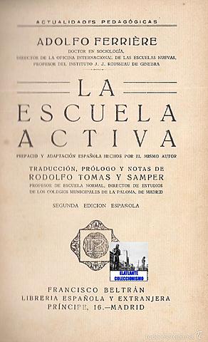 La escuela activa