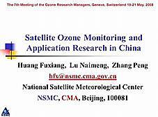 The Ozone meetings in Beijing