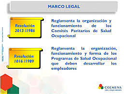 Programas de Salud Ocupacional en Colombia.
