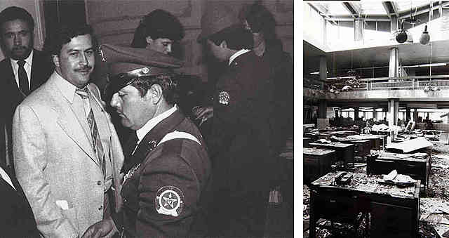 Político: Pablo Escobar secuestra a figuras reconocidas del país