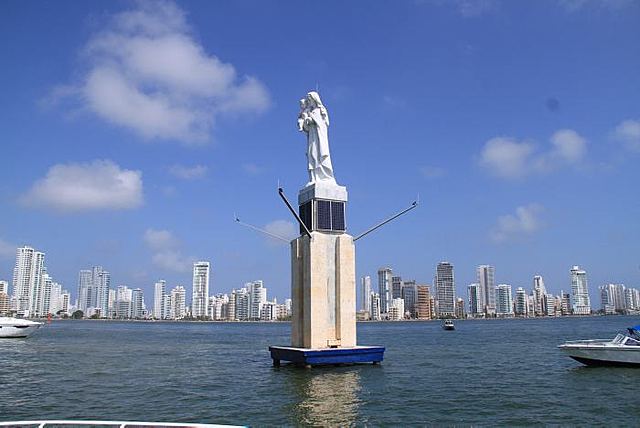 Rafael Garcia Herreros: Virgen del Mar en la Bahía de Cartagena