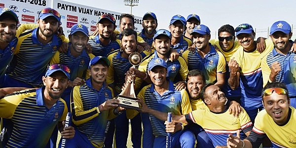 Win Vijay Hazare Trophy for the 3rd time