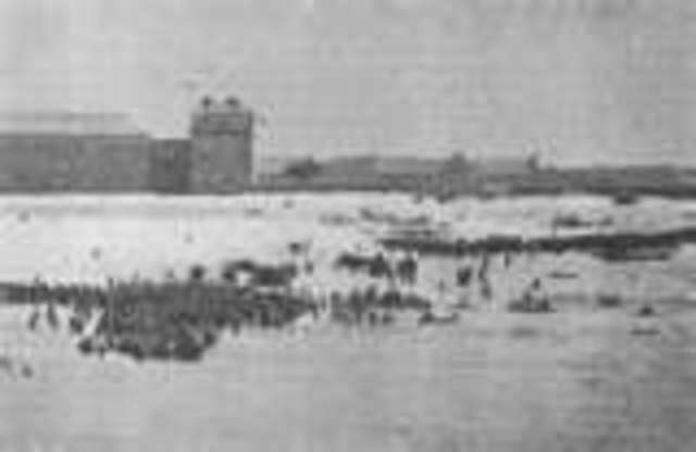 British and French defeat at Dunkirk