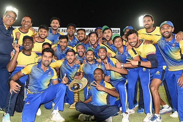 Won the Syed Mushtaq Ali T20 trophy