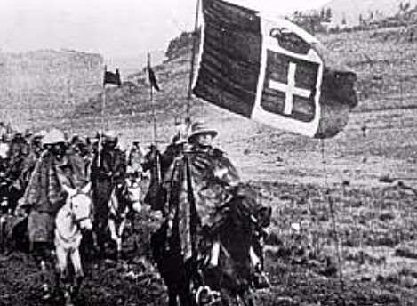 Mussolini invades Ethiopia (P)