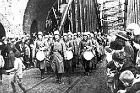 Hitler militarizes the Rhineland (P)