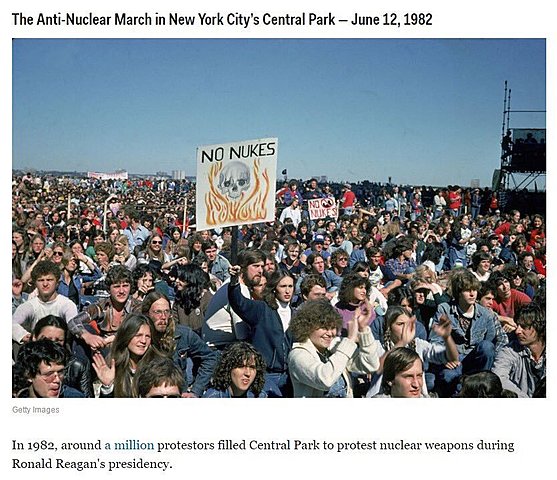 Anti-Nuclear March in NYC