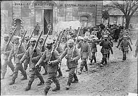 Great Britian declares war on Germany