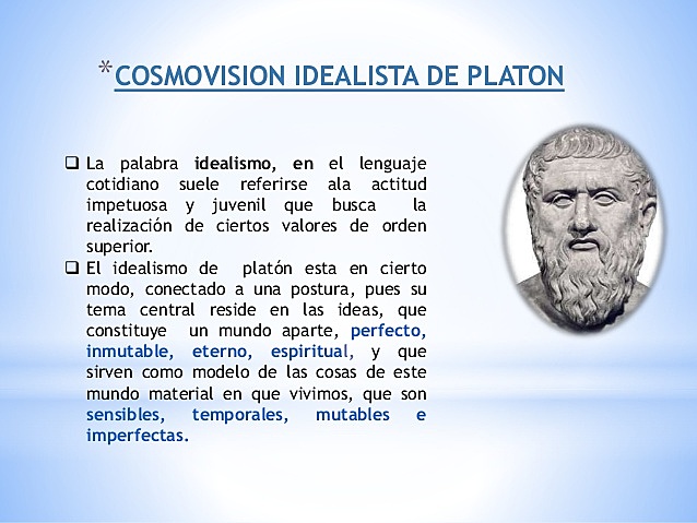 Platón-Idealista