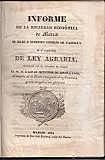 Melchor Gaspar de Jovellanos: Informe en el expediente de la Ley Agraria