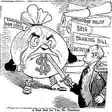 Beginning of Great Depression