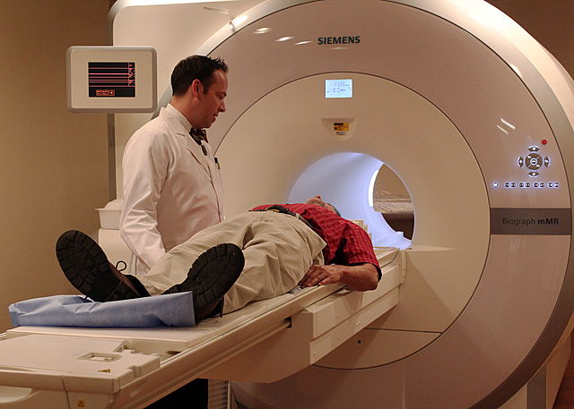 MRI (magnetic resonance imaging) scanner introduced