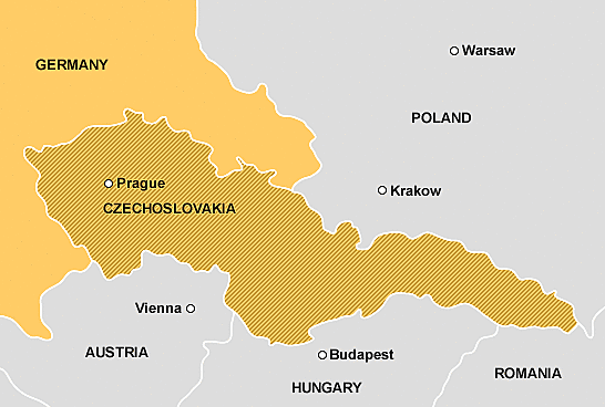 Hitler occupies Czechoslovakia (P)