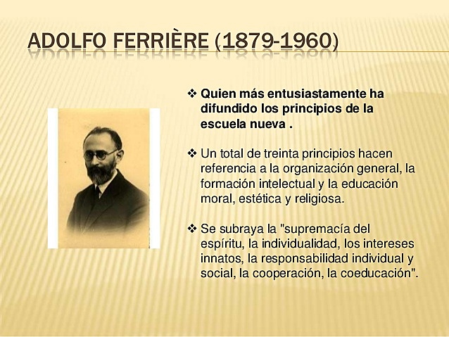 Obra, La libertad del niño en la escuela activa, 1928
