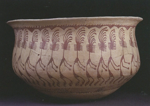 Sacaton Red-on-buff Cauldron